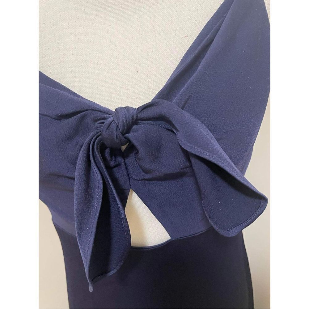 Anthropologie Shoshanna Ibiza Satin Dress Size 4 - Picture 5 of 9